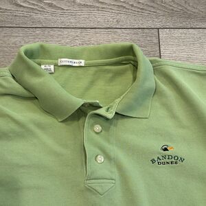 Bandon Dunes Golf Polo Men’s XL Vintage Shirt Preppy Athletic Casual Green
